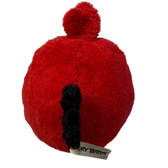 Angry Birds Soft Plush Toy Red  5 Inch - Picture 5 of 6